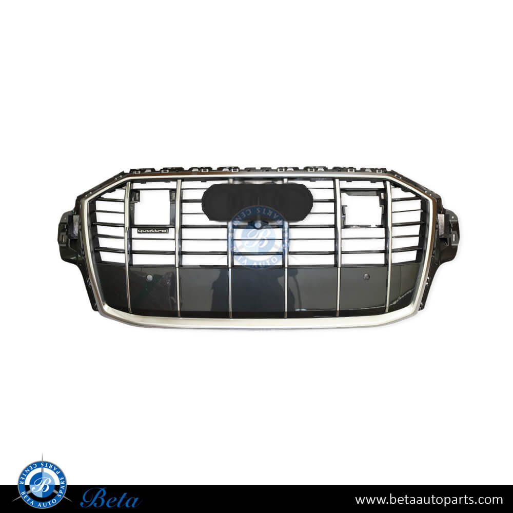 Radiator Grille with PDC with Park Assist with Acc for Audi Q7 2020-Up models, Part Number 4M0853651AG Radiator Grille with PDC with Park Assist with Acc for Audi Q7 2020-Up models, Part Number 4M0853651AG